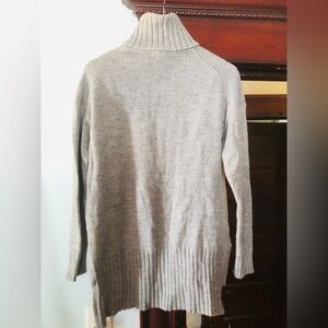 Joe Fresh Cozy Gray Turtleneck Sweater - Woo/ Acrylic